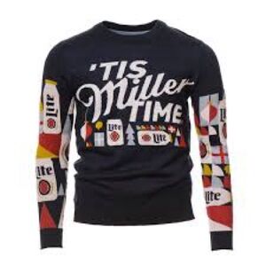 Miller Lite Graphic Sweater